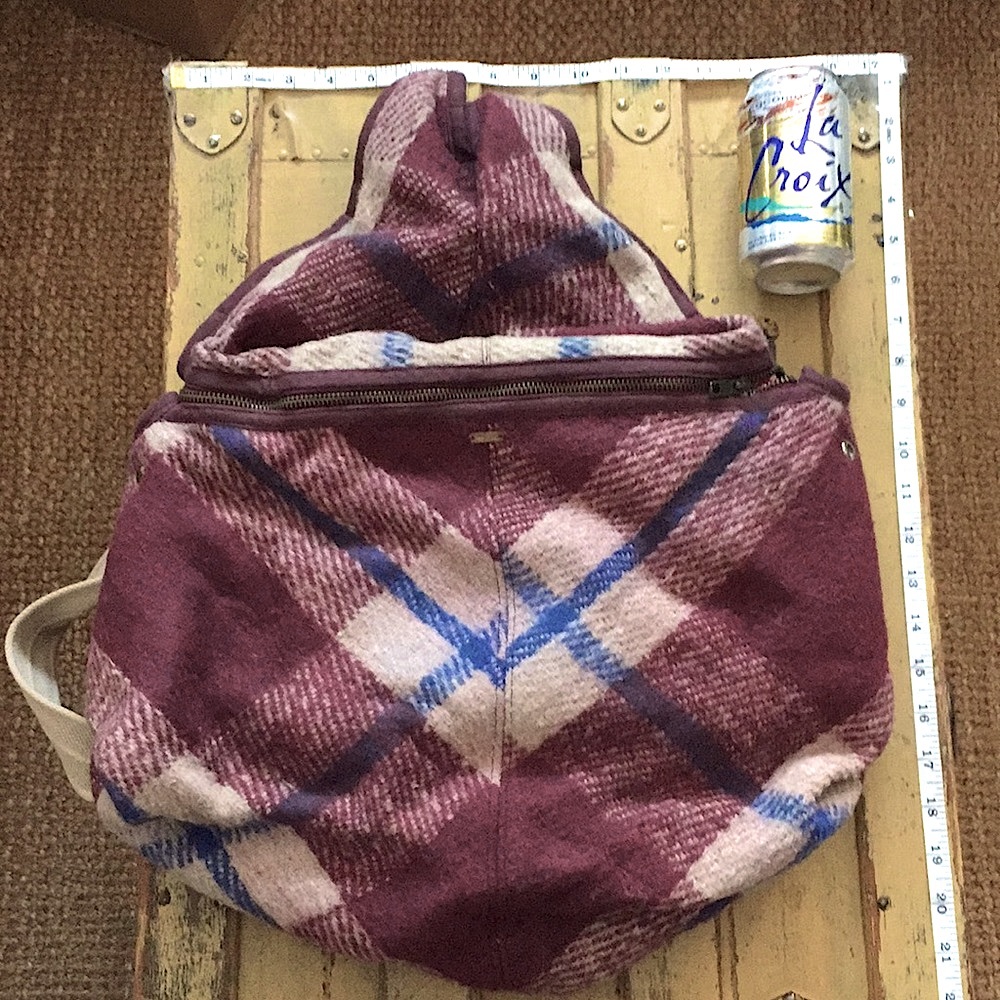 NEW FREE PEOPLE BOHO OVERSIZE BAG BACKPACK SATCHEL - Picture 2 of 9